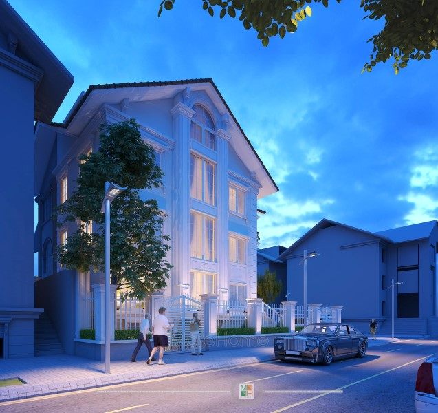 Thiết kế kiến trúc biệt thự EuroLand